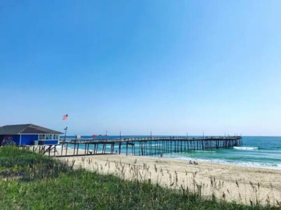 The Lost Loggerhead- Obx Ocean View Beach House Avon Kültér fotó
