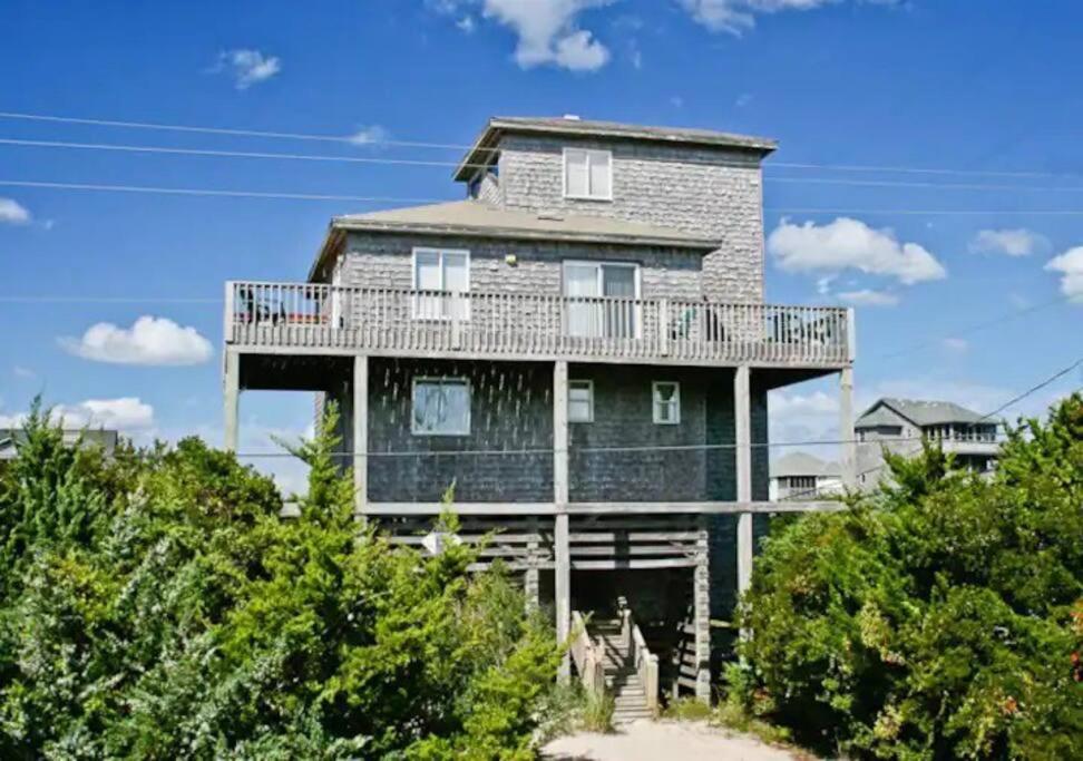 The Lost Loggerhead- Obx Ocean View Beach House Avon Kültér fotó